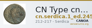 CN Type cn.serdica.1_ed.245 — CANOA