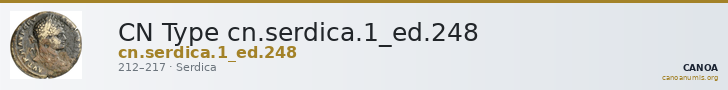 CN Type cn.serdica.1_ed.248 — CANOA