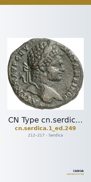 CN Type cn.serdica.1_ed.249 — CANOA