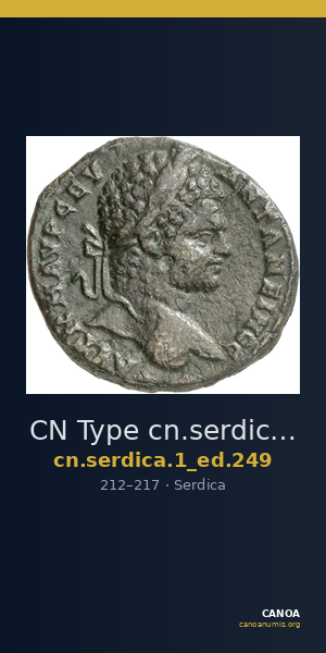CN Type cn.serdica.1_ed.249 — CANOA