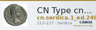 CN Type cn.serdica.1_ed.249 — CANOA