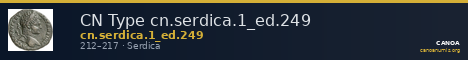 CN Type cn.serdica.1_ed.249 — CANOA