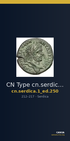 CN Type cn.serdica.1_ed.250 — CANOA