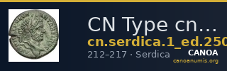 CN Type cn.serdica.1_ed.250 — CANOA