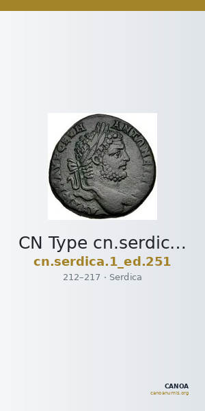 CN Type cn.serdica.1_ed.251 — CANOA