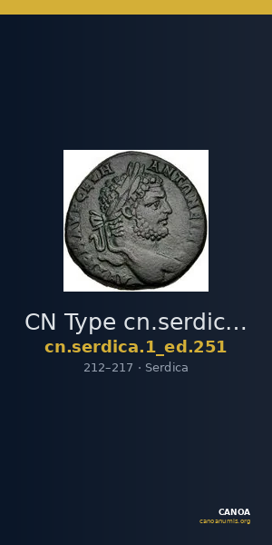 CN Type cn.serdica.1_ed.251 — CANOA