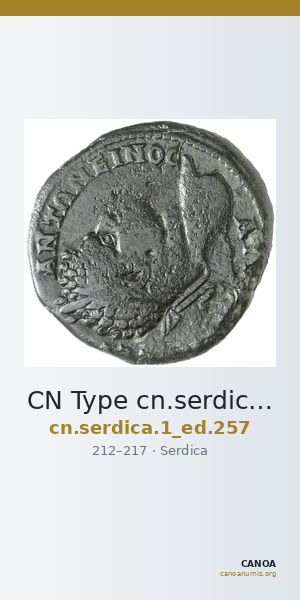 CN Type cn.serdica.1_ed.257 — CANOA