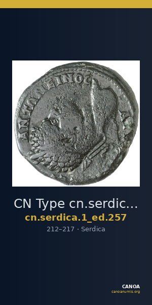 CN Type cn.serdica.1_ed.257 — CANOA