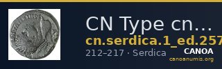CN Type cn.serdica.1_ed.257 — CANOA