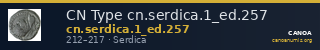 CN Type cn.serdica.1_ed.257 — CANOA