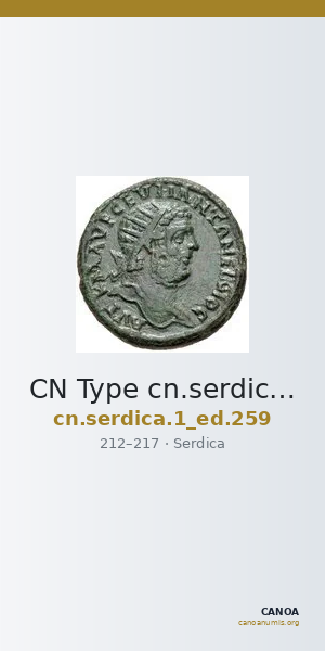 CN Type cn.serdica.1_ed.259 — CANOA