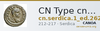 CN Type cn.serdica.1_ed.262 — CANOA