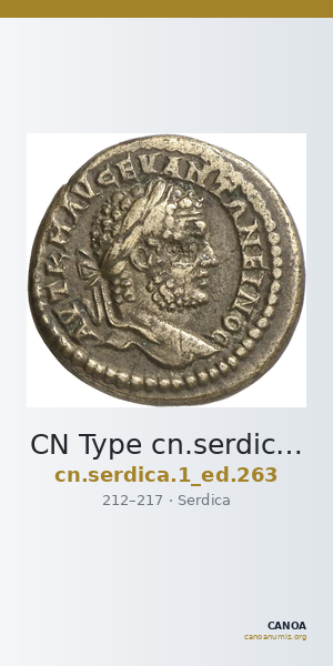 CN Type cn.serdica.1_ed.263 — CANOA