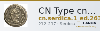 CN Type cn.serdica.1_ed.263 — CANOA
