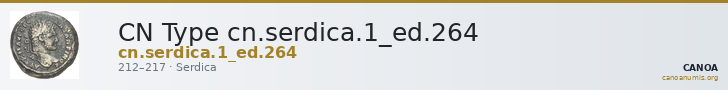 CN Type cn.serdica.1_ed.264 — CANOA