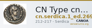CN Type cn.serdica.1_ed.269 — CANOA