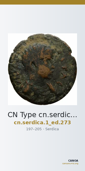 CN Type cn.serdica.1_ed.273 — CANOA