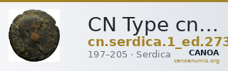 CN Type cn.serdica.1_ed.273 — CANOA