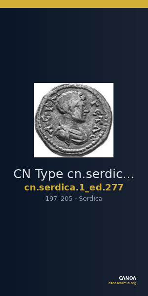 CN Type cn.serdica.1_ed.277 — CANOA