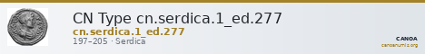 CN Type cn.serdica.1_ed.277 — CANOA