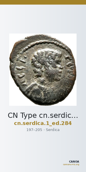 CN Type cn.serdica.1_ed.284 — CANOA