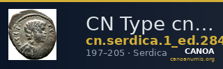 CN Type cn.serdica.1_ed.284 — CANOA