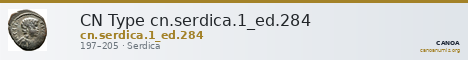 CN Type cn.serdica.1_ed.284 — CANOA