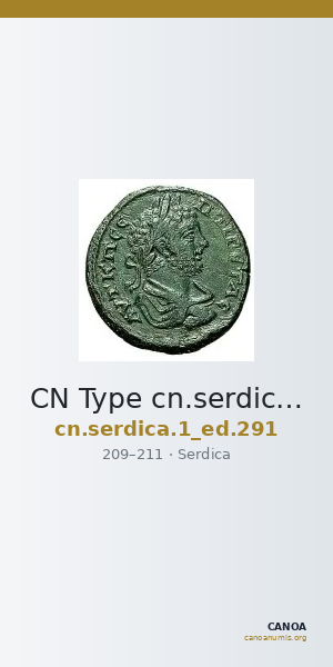 CN Type cn.serdica.1_ed.291 — CANOA