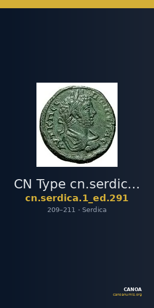 CN Type cn.serdica.1_ed.291 — CANOA