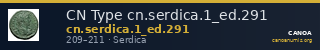 CN Type cn.serdica.1_ed.291 — CANOA