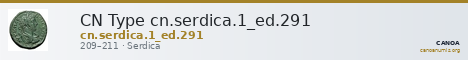 CN Type cn.serdica.1_ed.291 — CANOA