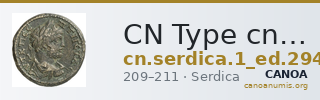 CN Type cn.serdica.1_ed.294 — CANOA