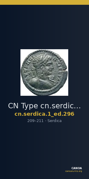 CN Type cn.serdica.1_ed.296 — CANOA