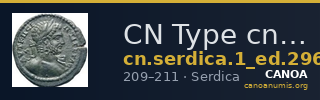 CN Type cn.serdica.1_ed.296 — CANOA