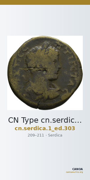 CN Type cn.serdica.1_ed.303 — CANOA