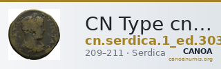 CN Type cn.serdica.1_ed.303 — CANOA