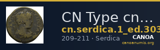 CN Type cn.serdica.1_ed.303 — CANOA