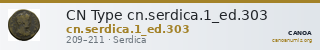 CN Type cn.serdica.1_ed.303 — CANOA