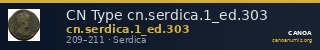 CN Type cn.serdica.1_ed.303 — CANOA