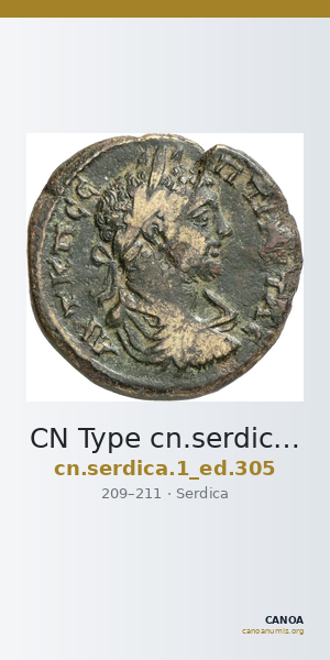 CN Type cn.serdica.1_ed.305 — CANOA
