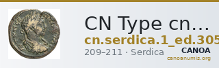 CN Type cn.serdica.1_ed.305 — CANOA