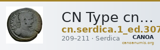 CN Type cn.serdica.1_ed.307 — CANOA