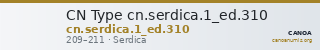 CN Type cn.serdica.1_ed.310 — CANOA