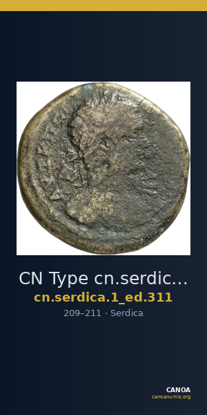 CN Type cn.serdica.1_ed.311 — CANOA