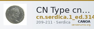CN Type cn.serdica.1_ed.314 — CANOA