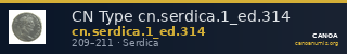 CN Type cn.serdica.1_ed.314 — CANOA