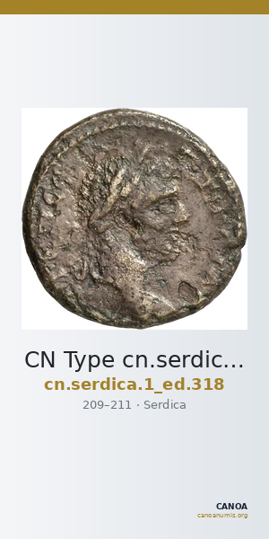 CN Type cn.serdica.1_ed.318 — CANOA