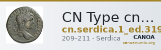 CN Type cn.serdica.1_ed.319 — CANOA