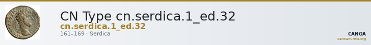 CN Type cn.serdica.1_ed.32 — CANOA