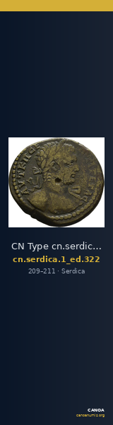 CN Type cn.serdica.1_ed.322 — CANOA
